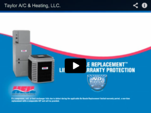 Taylor AC And Heating Livesite Homepage